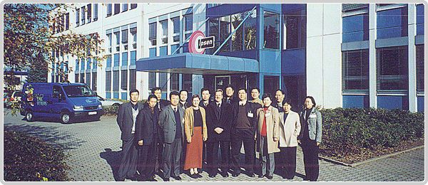 孔可強(qiáng)訪問德國(guó)易普森工業(yè)爐公司